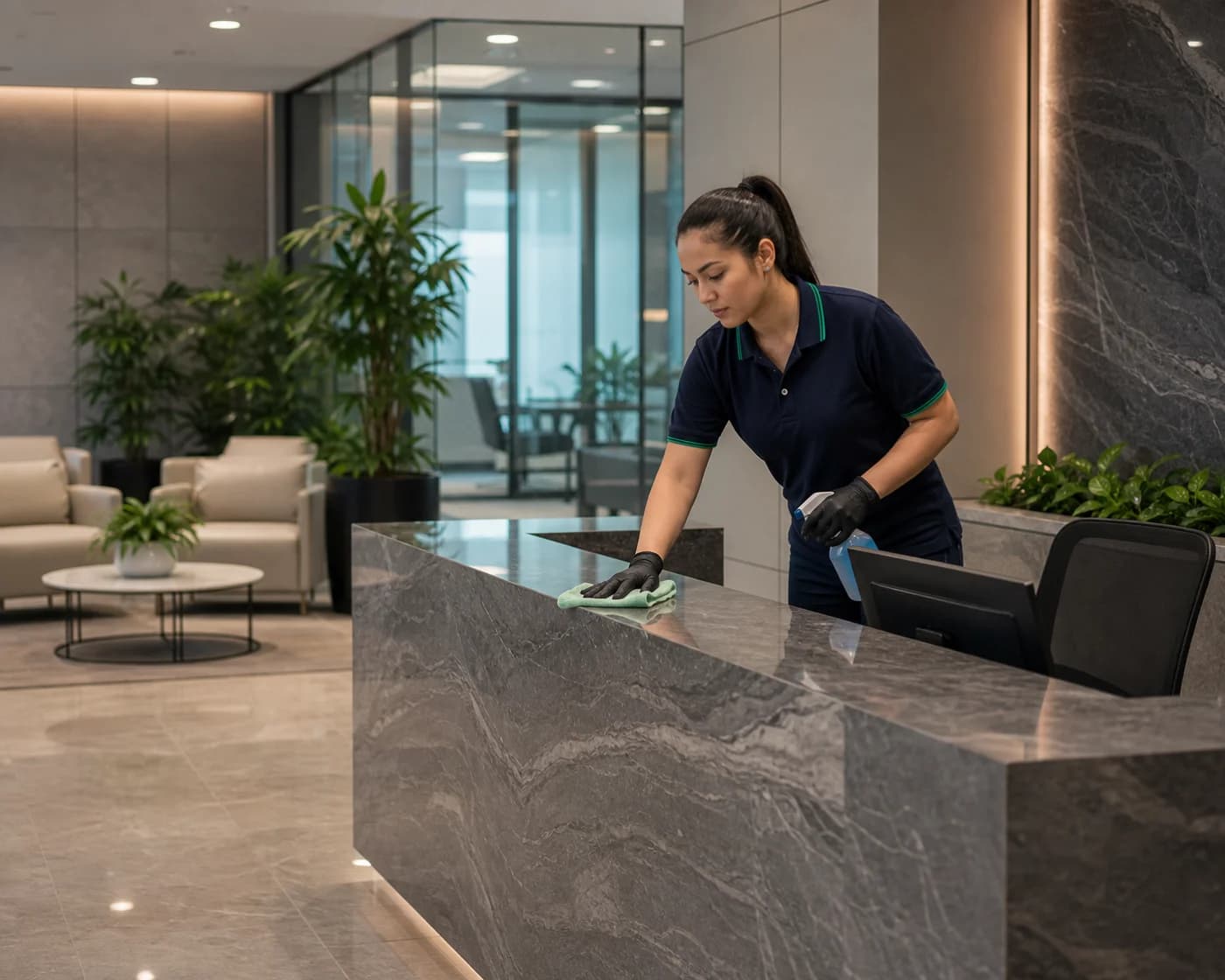 Childcare reception and entry sanitising — ANZ Sydney