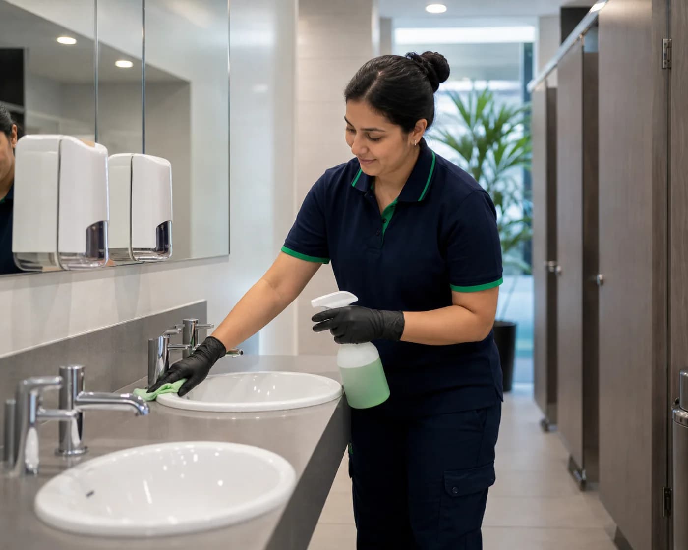Childcare bathroom and nappy change area disinfection — ANZ Sydney