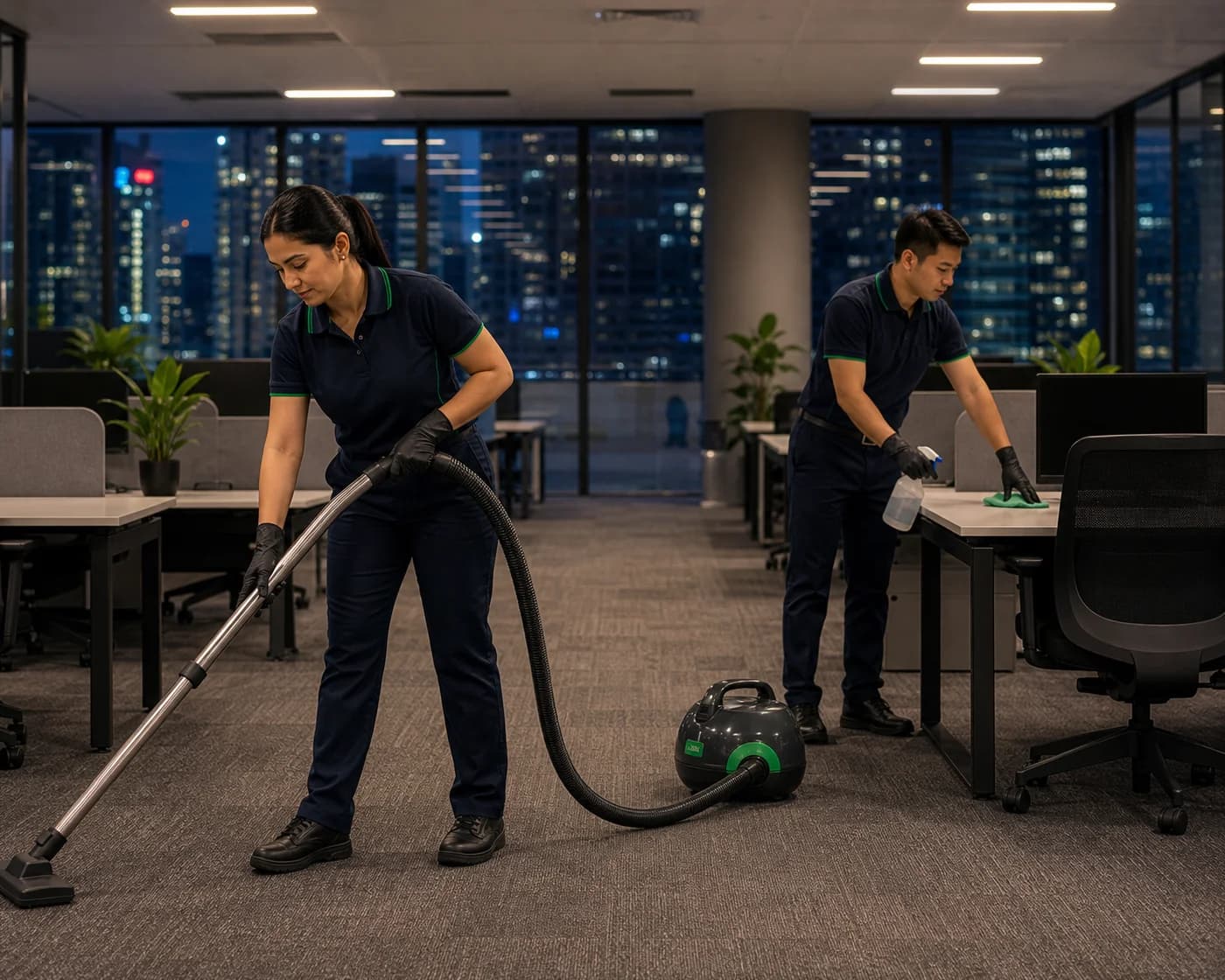 Commercial Cleaning — ANZ Cleaning Services Office Cleaning Norwest process walkthrough